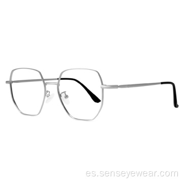 Metal unisex para mujeres frames gafas gafas ópticas